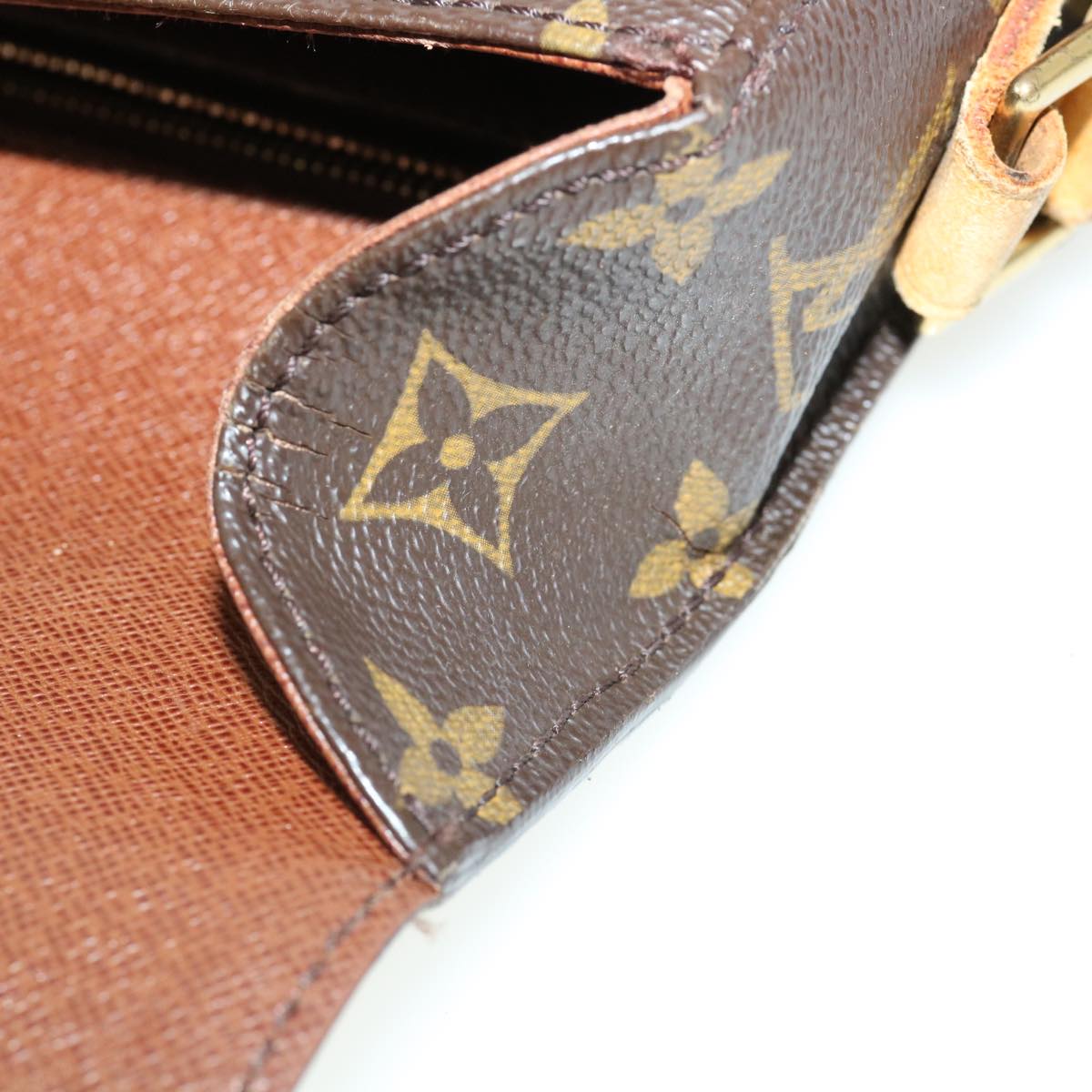 LOUIS VUITTON Monogram Saint Cloud GM Shoulder Bag M51242 LV am3784