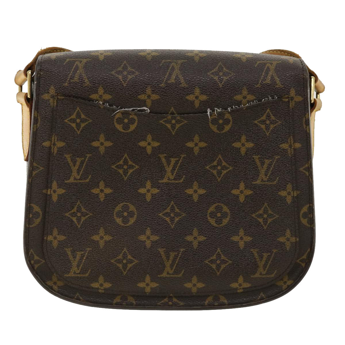 LOUIS VUITTON Monogram Saint Cloud GM Shoulder Bag M51242 LV am3784