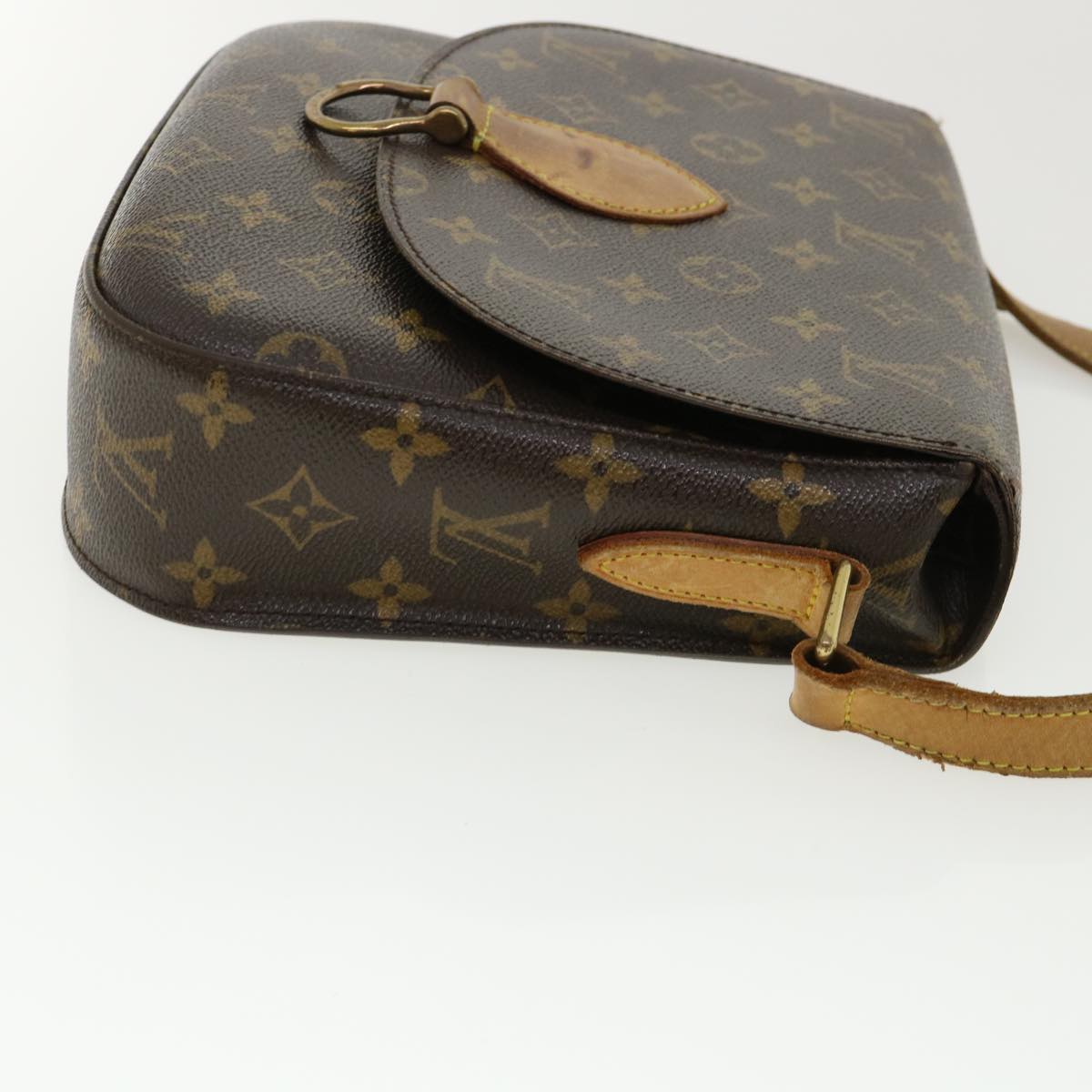 LOUIS VUITTON Monogram Saint Cloud GM Shoulder Bag M51242 LV am3784