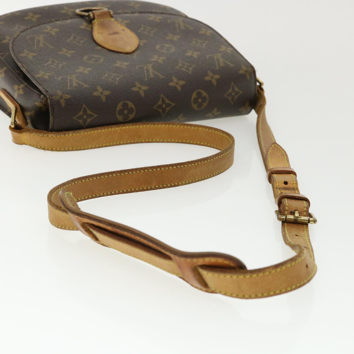 LOUIS VUITTON Monogram Saint Cloud GM Shoulder Bag M51242 LV am3784
