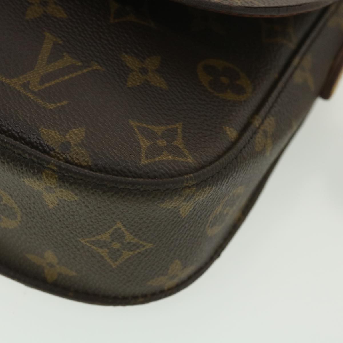 LOUIS VUITTON Monogram Saint Cloud MM Shoulder Bag M51243 LV am3927