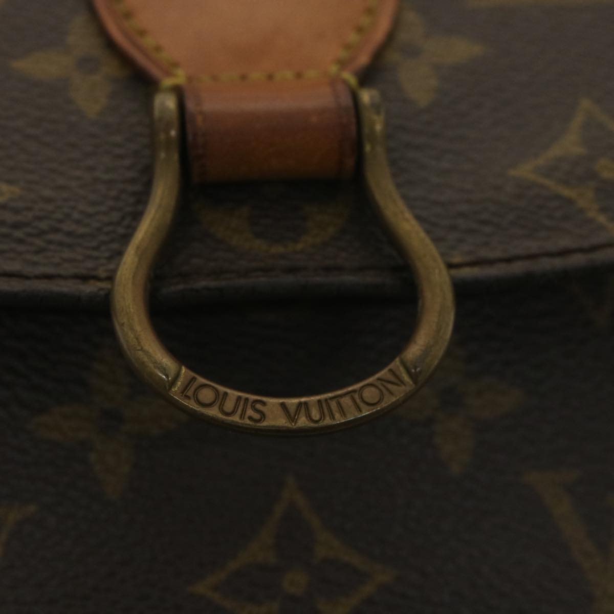 LOUIS VUITTON Monogram Saint Cloud MM Shoulder Bag M51243 LV am3927