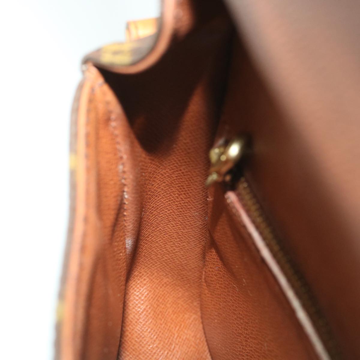 LOUIS VUITTON Monogram Saint Cloud MM Shoulder Bag M51243 LV am3927
