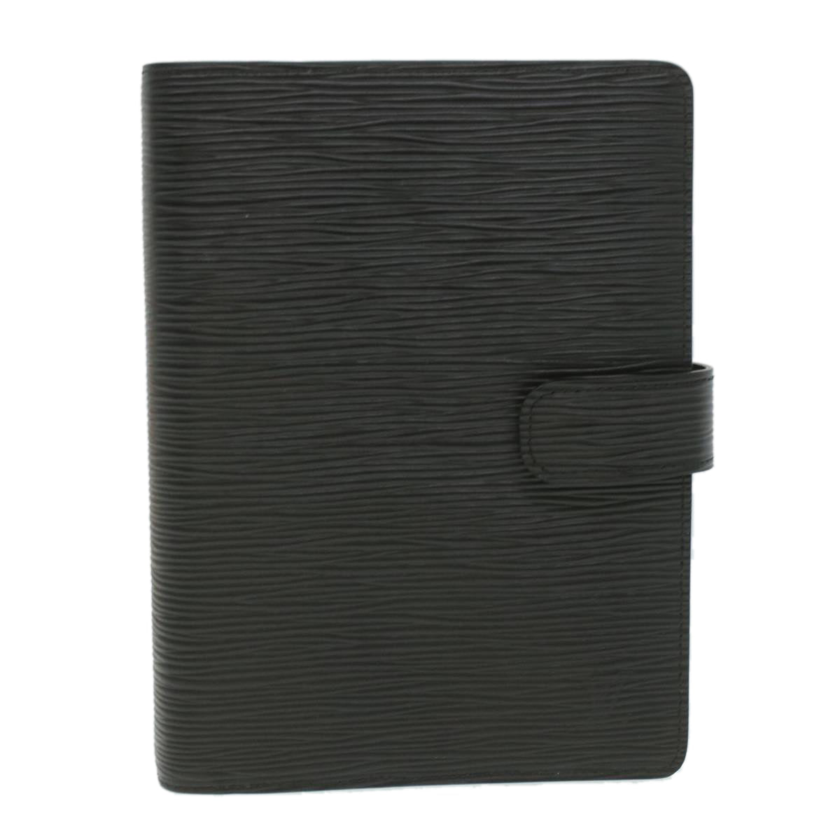 LOUIS VUITTON Epi Agenda MM Day Planner Cover Black R20202 LV am3944