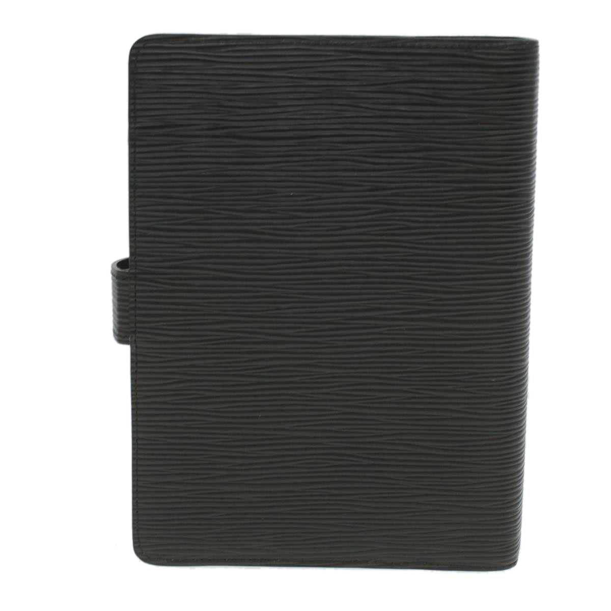 LOUIS VUITTON Epi Agenda MM Day Planner Cover Black R20202 LV am3944
