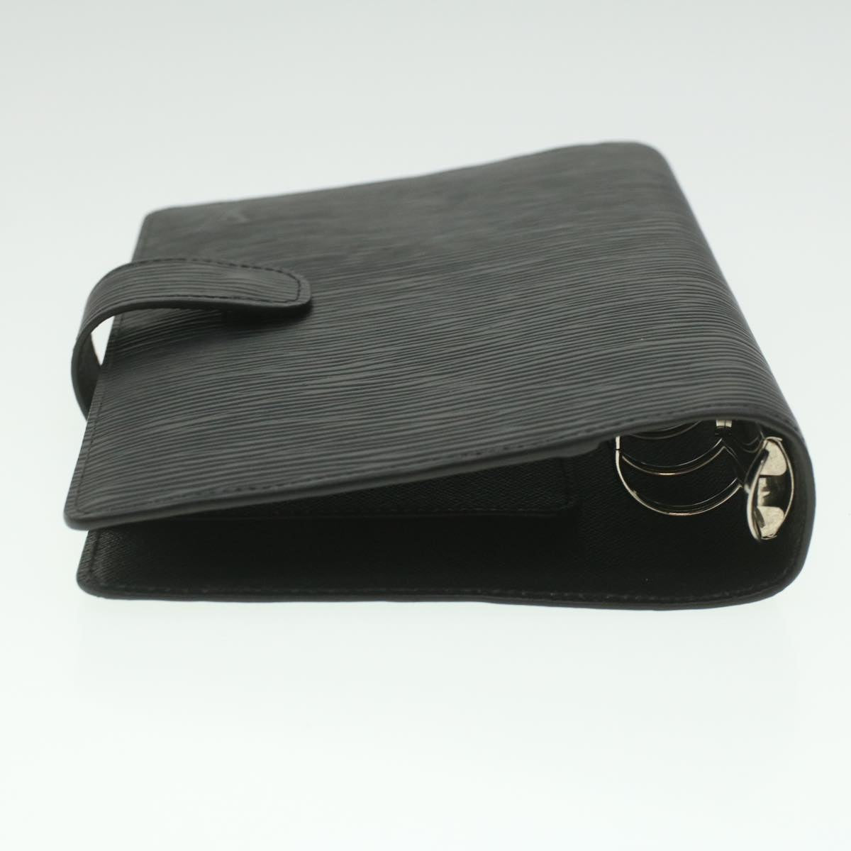 LOUIS VUITTON Epi Agenda MM Day Planner Cover Black R20202 LV am3944