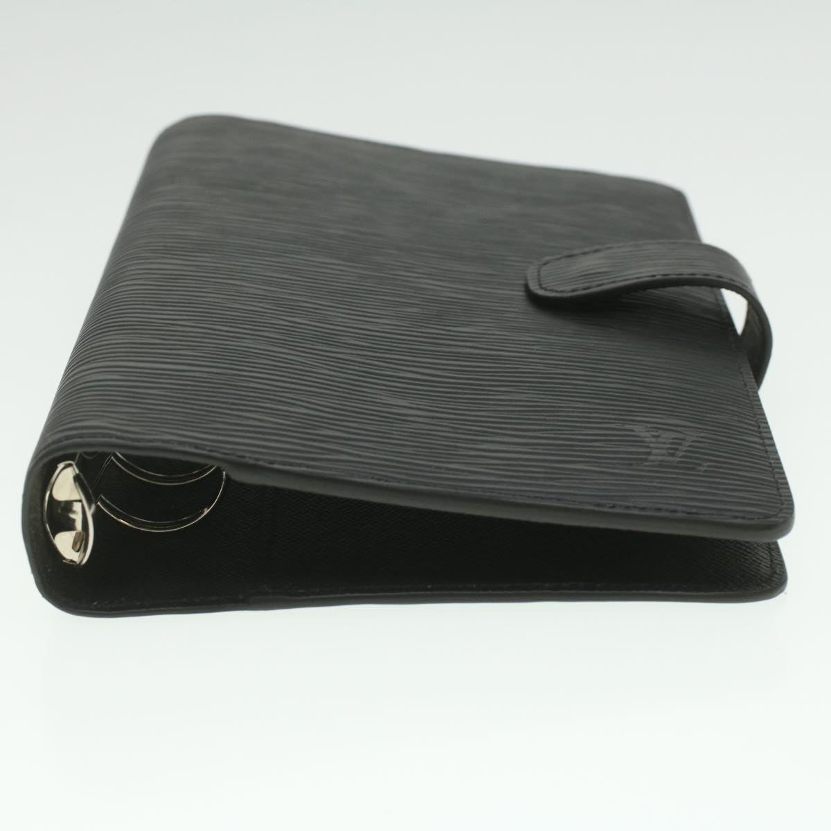 LOUIS VUITTON Epi Agenda MM Day Planner Cover Black R20202 LV am3944