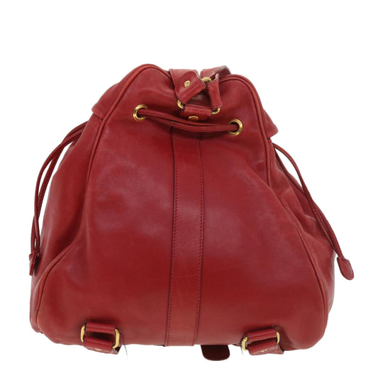 Luxury Gucci Trending 2025 Backpack Leather Red