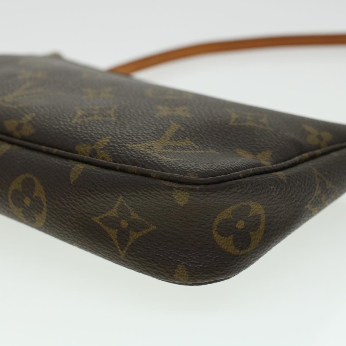 LOUIS VUITTON Monogram Pochette Accessoires Pouch M51980 LV am4477