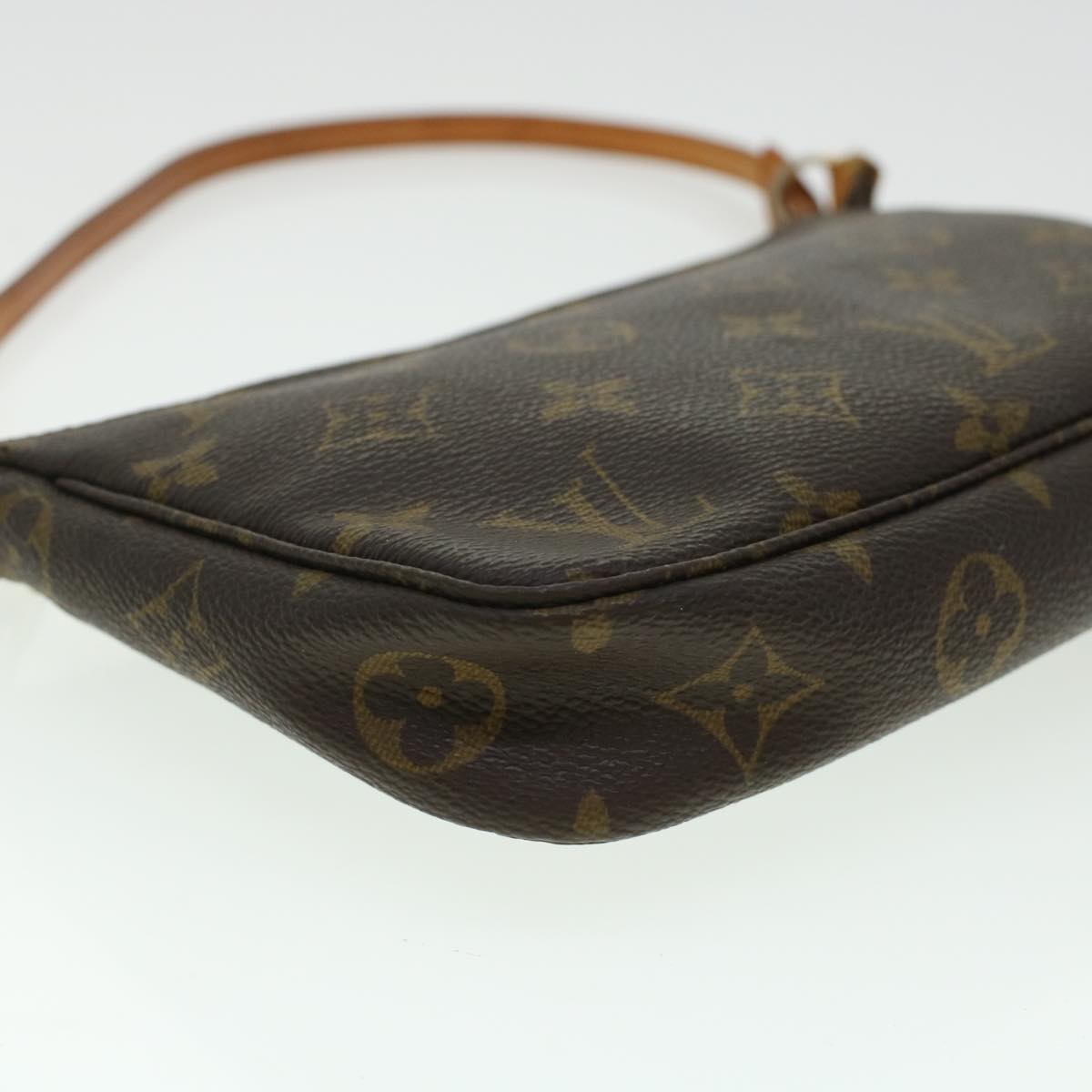 LOUIS VUITTON Monogram Pochette Accessoires Pouch M51980 LV am4477