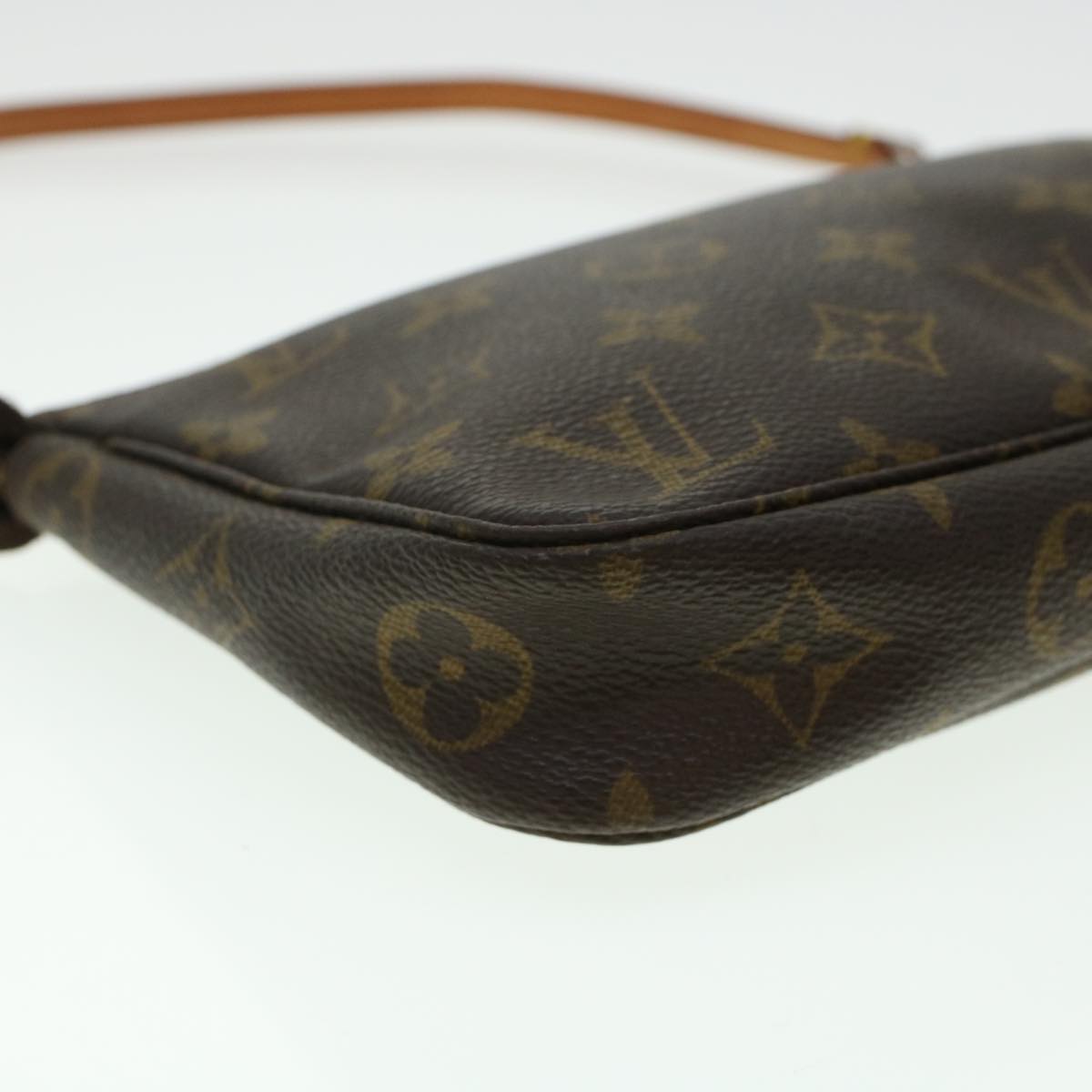 LOUIS VUITTON Monogram Pochette Accessoires Pouch M51980 LV am4477