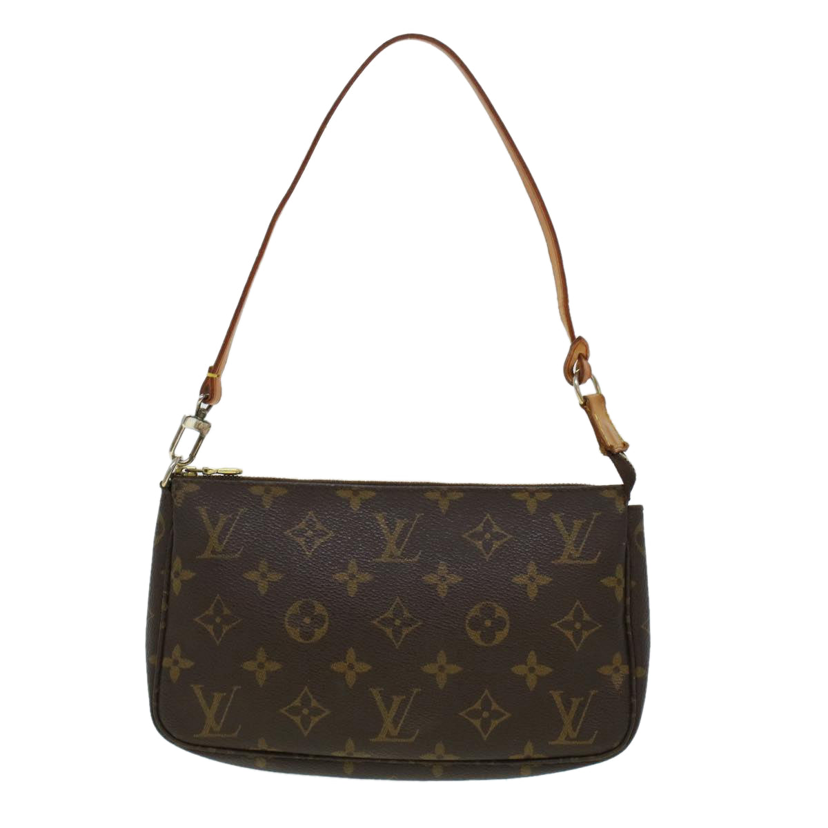 LOUIS VUITTON Monogram Pochette Accessoires Pouch M51980 LV am4477