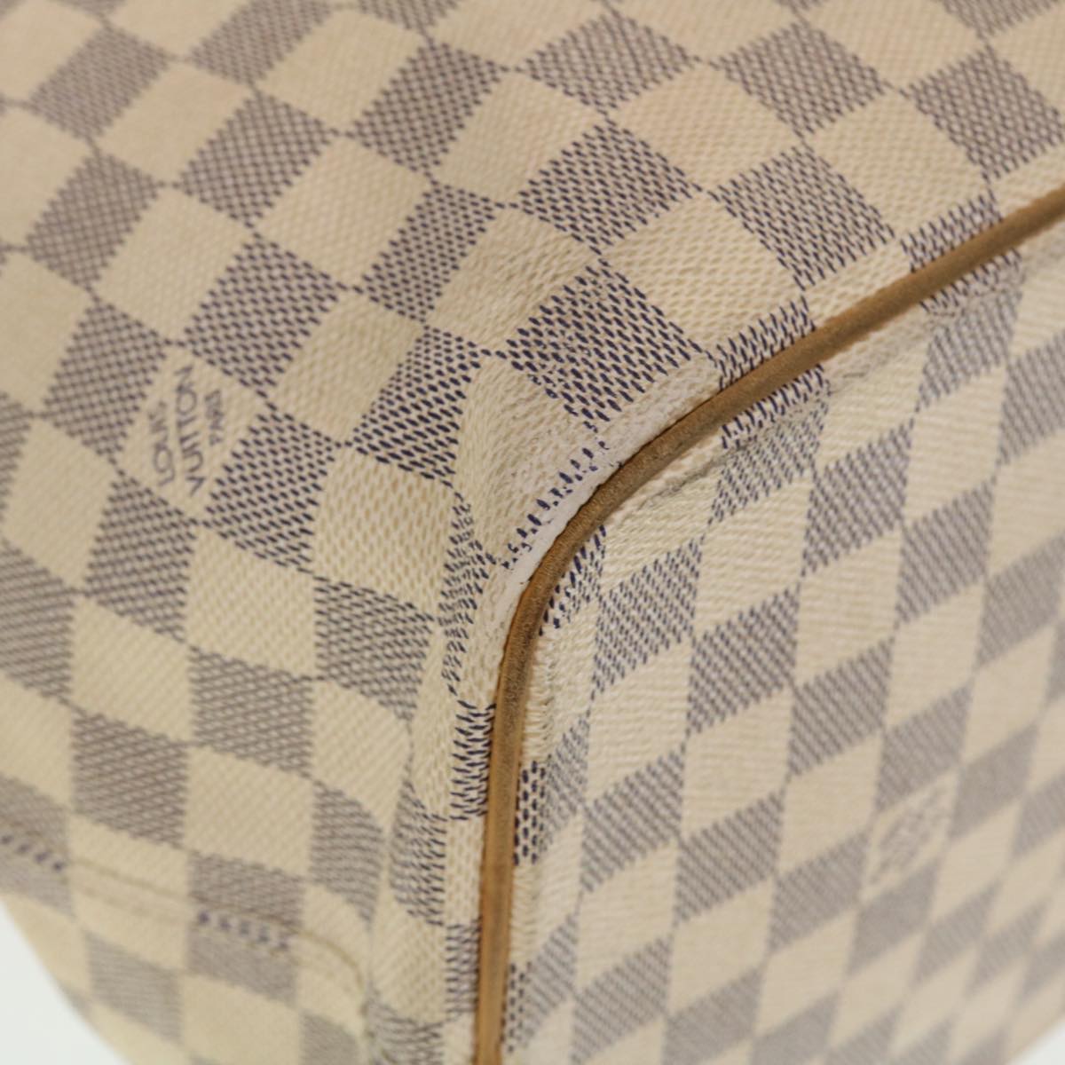 LOUIS VUITTON Damier Azur Saleya MM Tote Bag N51185 LV am4496