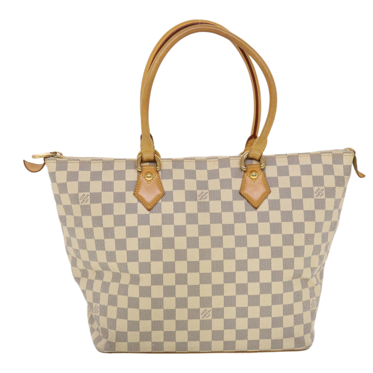 LOUIS VUITTON Damier Azur Saleya MM Tote Bag N51185 LV am4496
