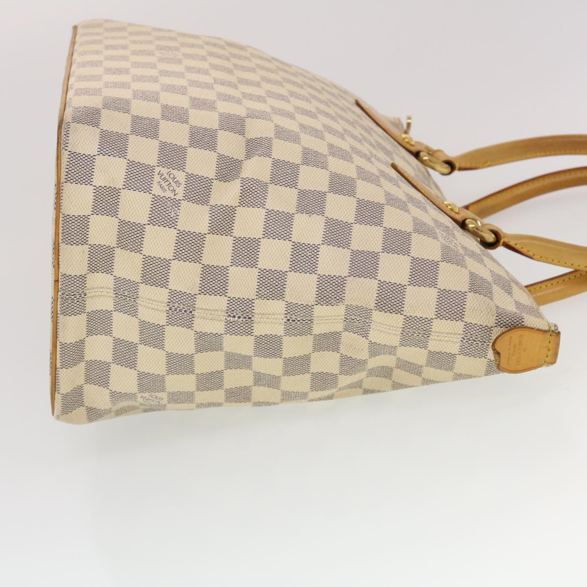 LOUIS VUITTON Damier Azur Saleya MM Tote Bag N51185 LV am4496