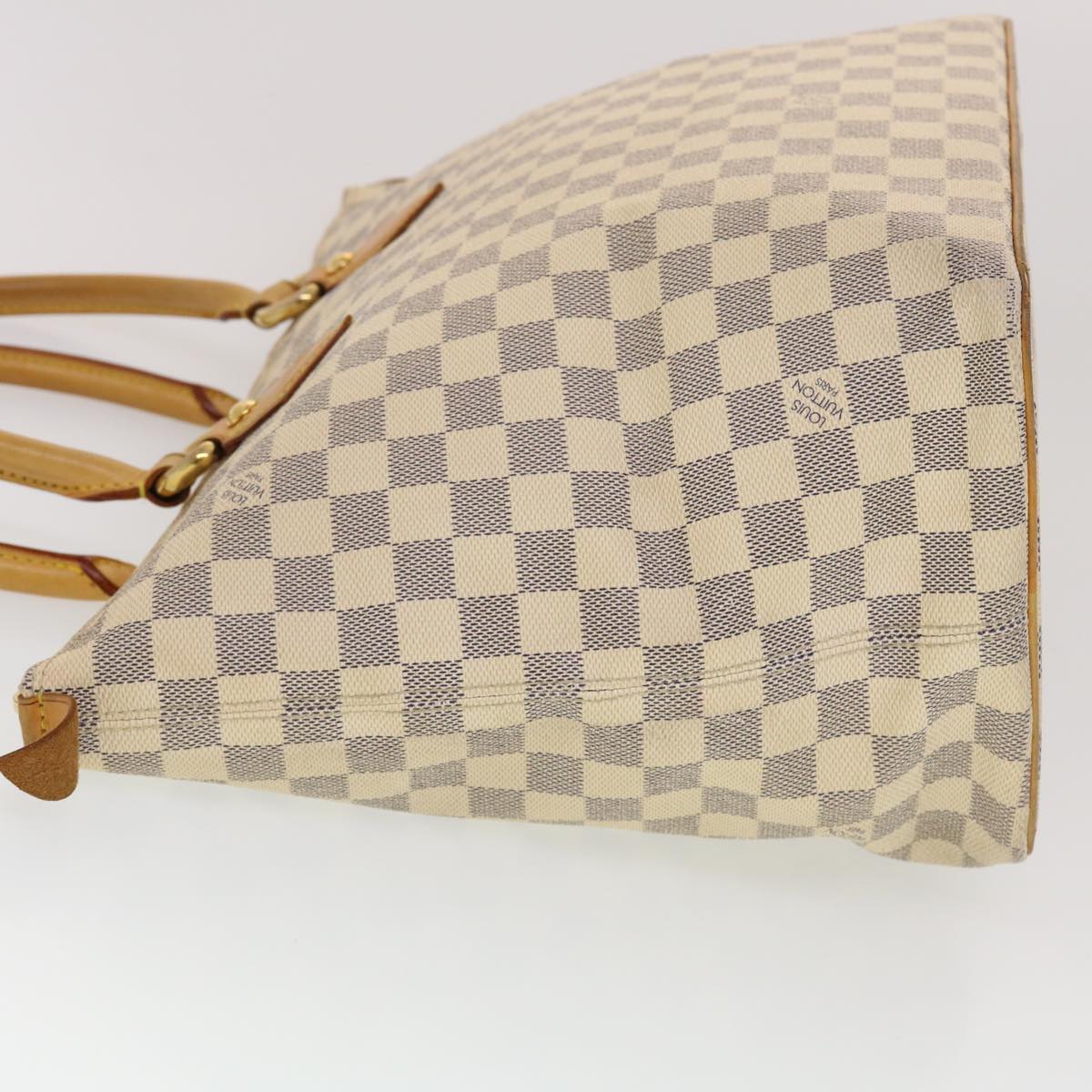 LOUIS VUITTON Damier Azur Saleya MM Tote Bag N51185 LV am4496