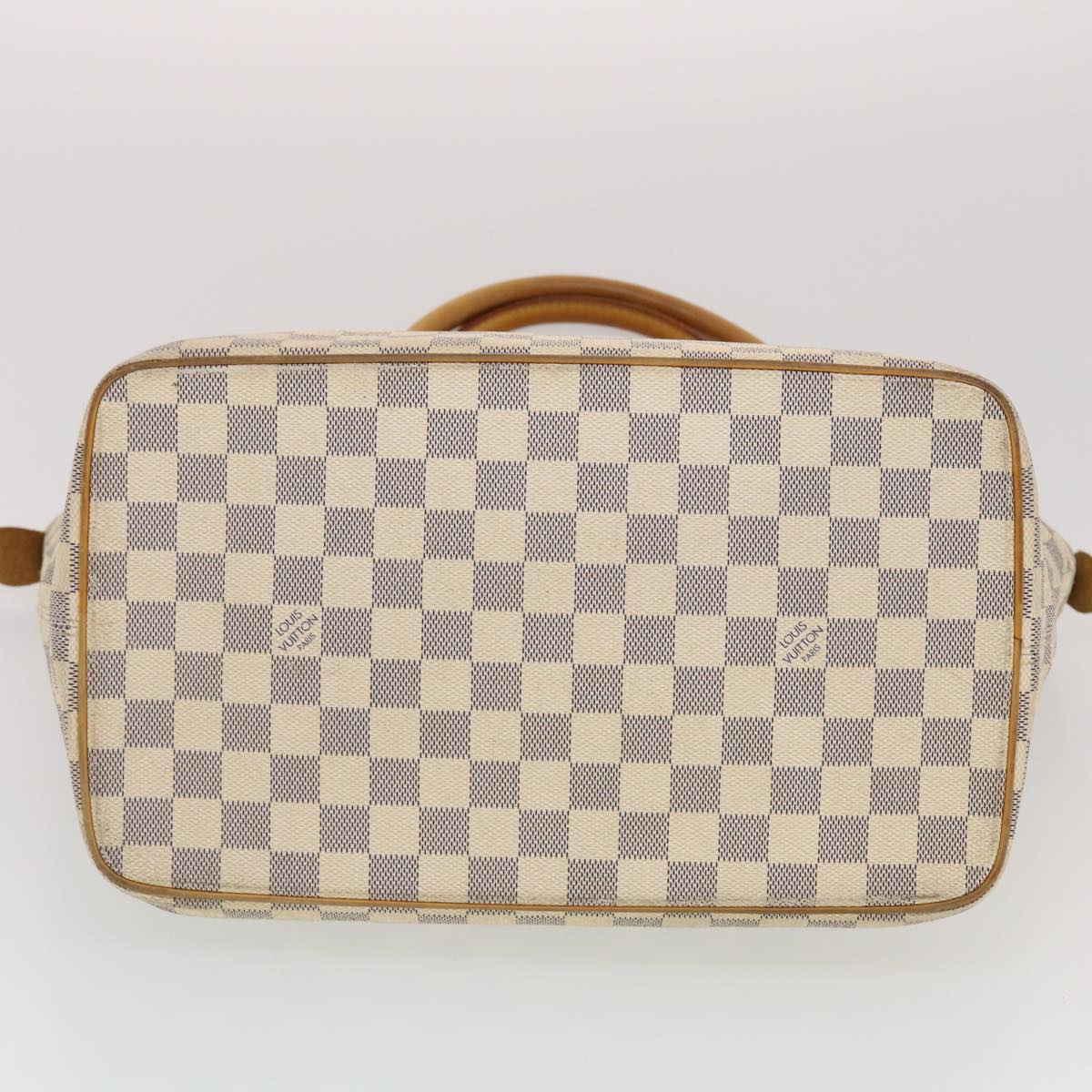 LOUIS VUITTON Damier Azur Saleya MM Tote Bag N51185 LV am4496
