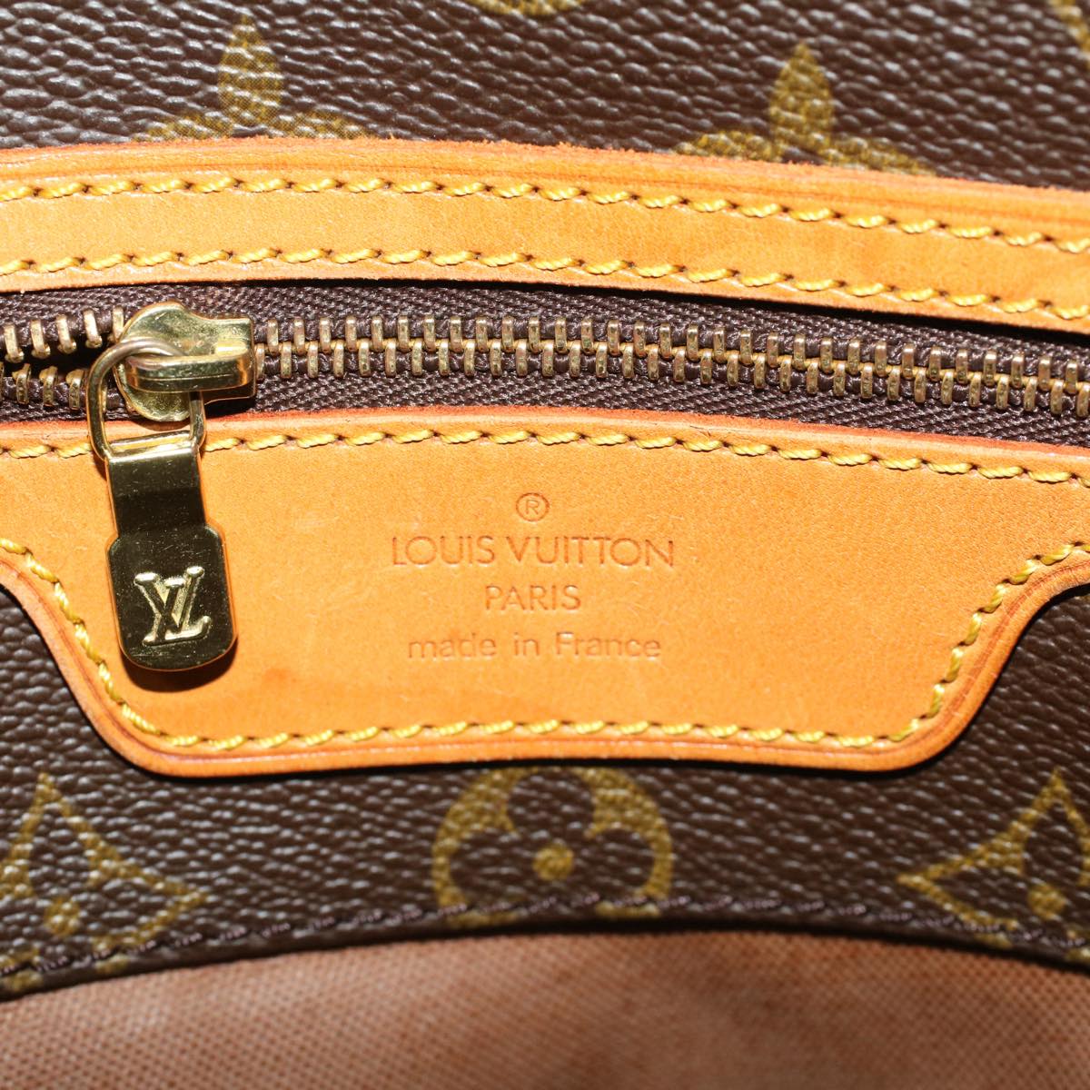 LOUIS VUITTON Monogram Sac Shopping Tote Bag M51108 LV am4527