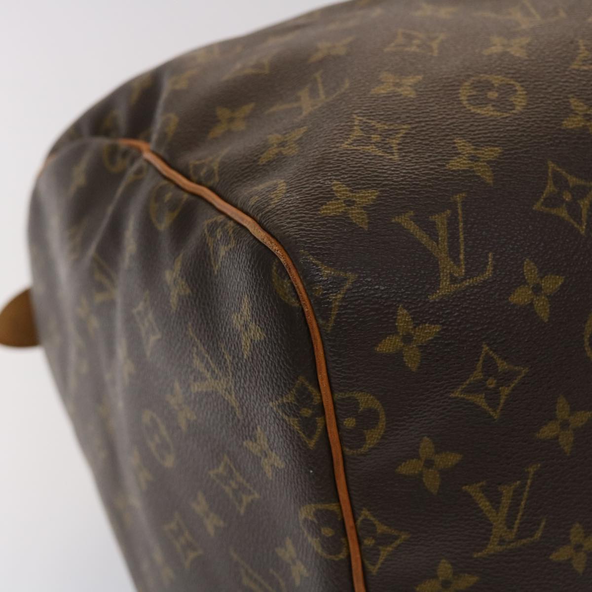LOUIS VUITTON Monogram Keepall 55 Boston Bag M41424 LV am4531