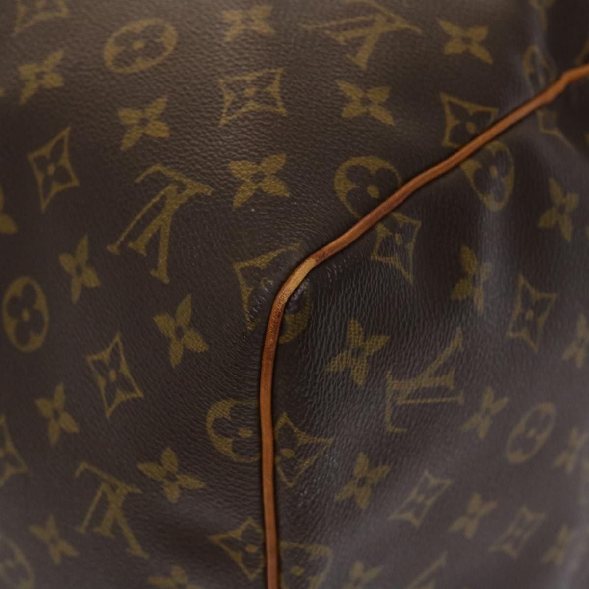 LOUIS VUITTON Monogram Keepall 55 Boston Bag M41424 LV am4531