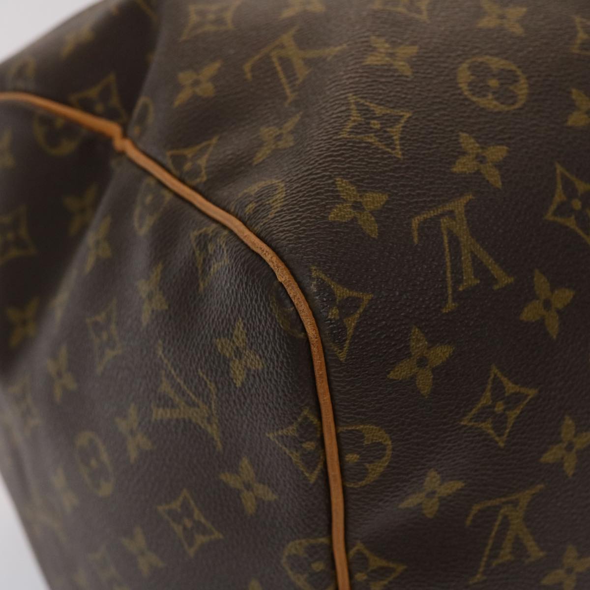LOUIS VUITTON Monogram Keepall 55 Boston Bag M41424 LV am4531