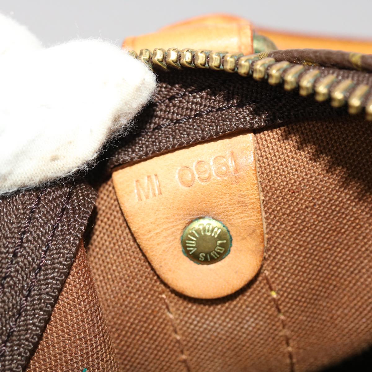 LOUIS VUITTON Monogram Keepall 55 Boston Bag M41424 LV am4531