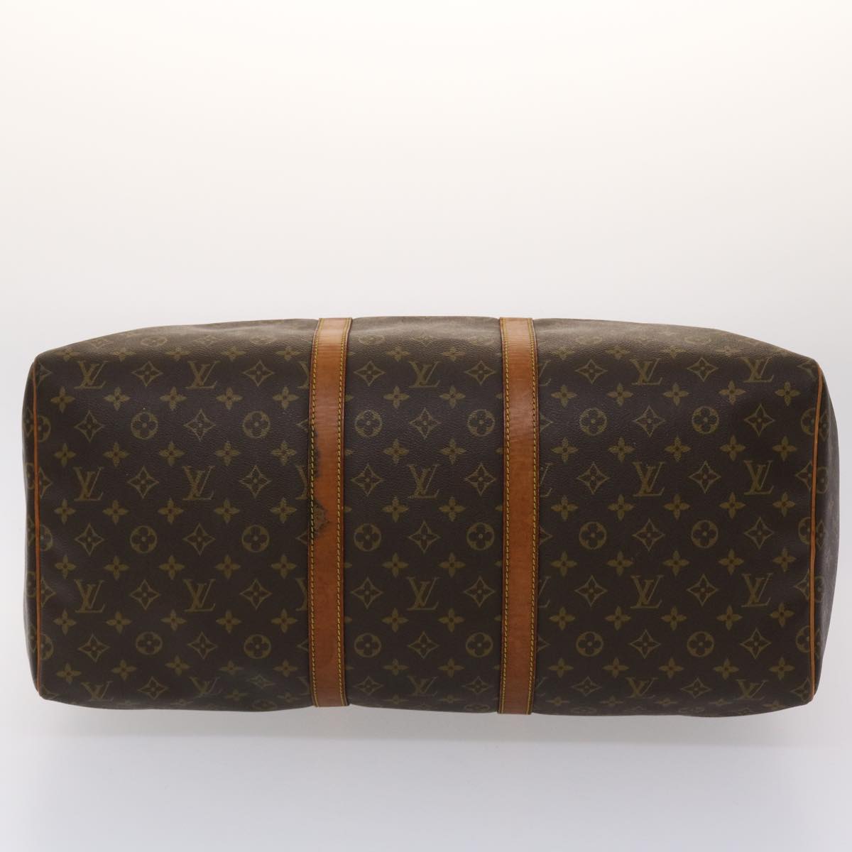 LOUIS VUITTON Monogram Keepall 55 Boston Bag M41424 LV am4531