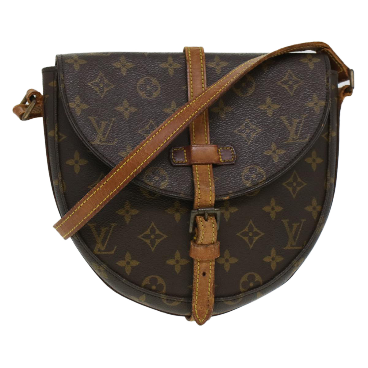 LOUIS VUITTON Monogram Chantilly MM Shoulder Bag M51233 LV am4546