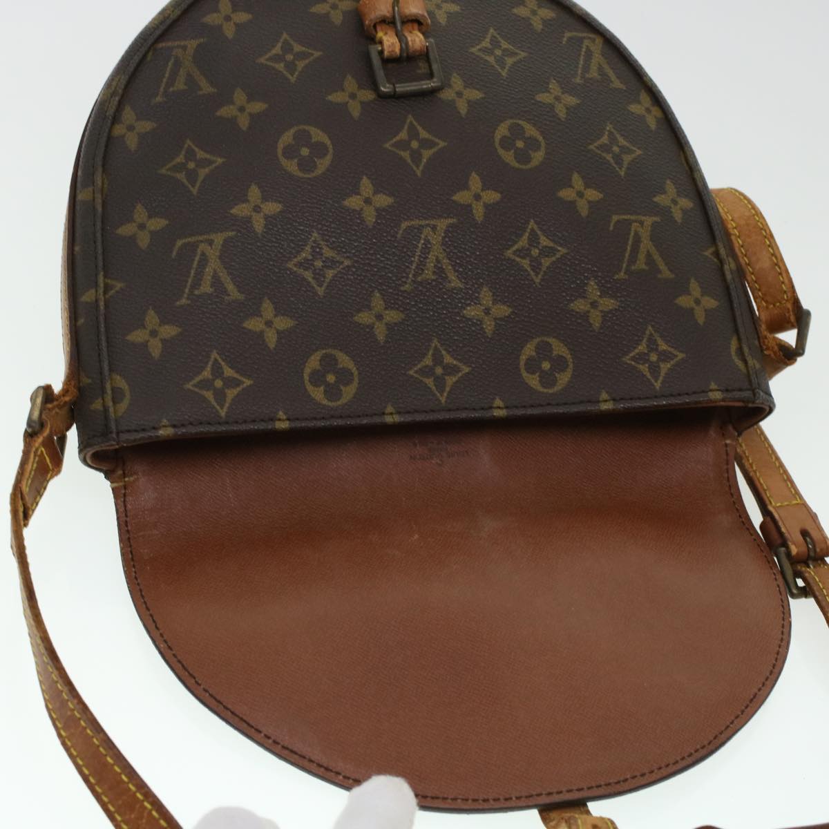 LOUIS VUITTON Monogram Chantilly MM Shoulder Bag M51233 LV am4546