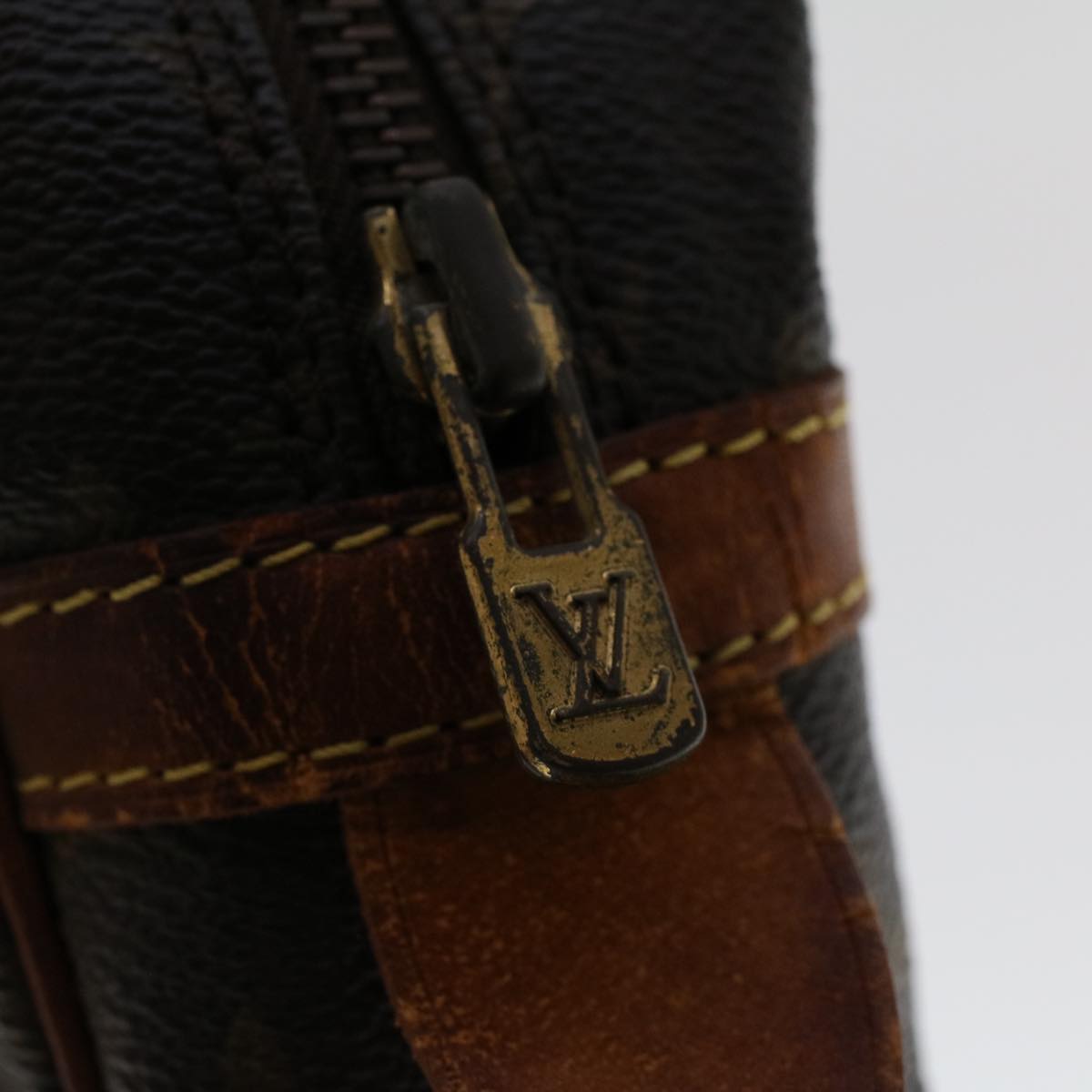 LOUIS VUITTON Monogram Compiegne 28 Clutch Bag M51845 LV am4547