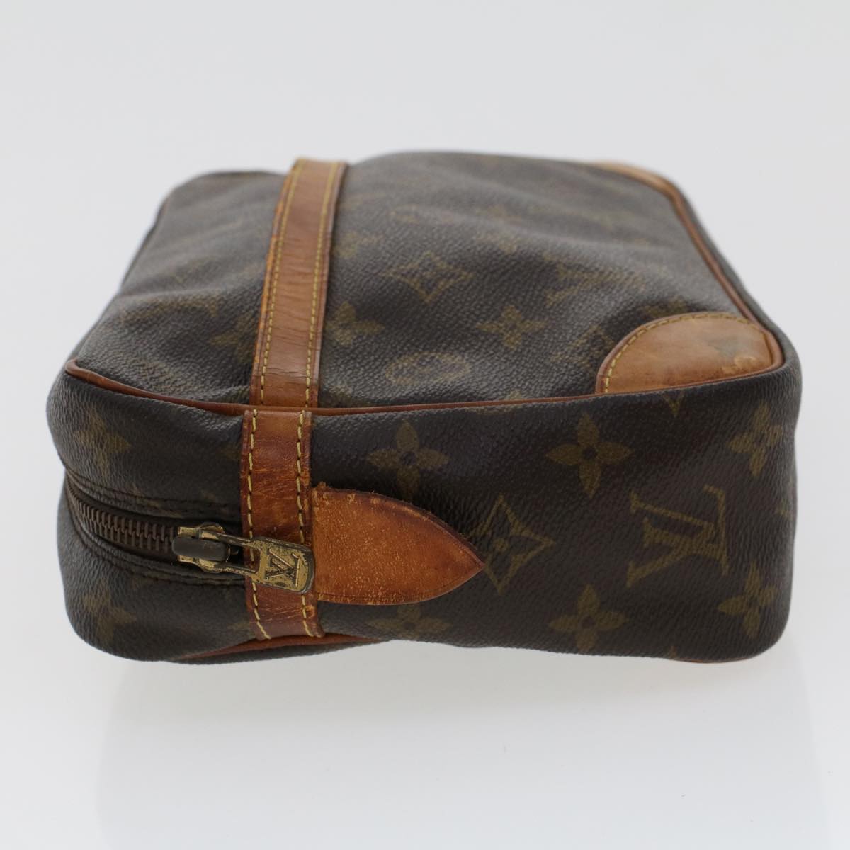LOUIS VUITTON Monogram Compiegne 28 Clutch Bag M51845 LV am4547