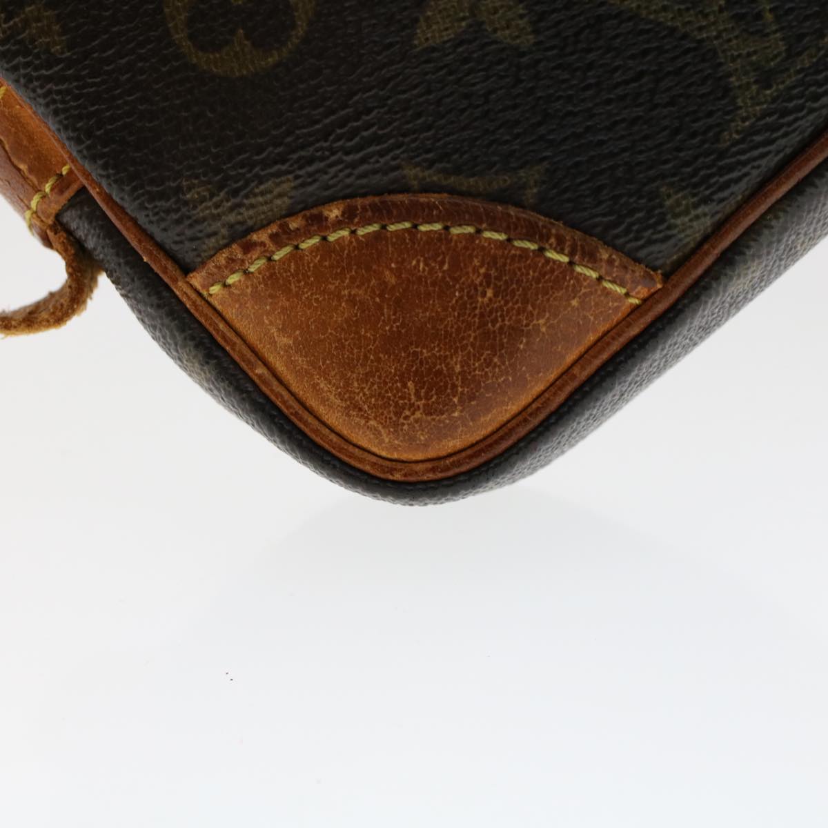 LOUIS VUITTON Monogram Marly Dragonne PM Clutch Bag M51827 LV am4548