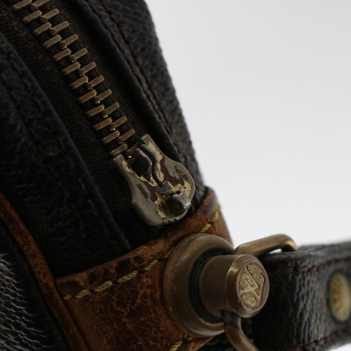 LOUIS VUITTON Monogram Marly Dragonne PM Clutch Bag M51827 LV am4548