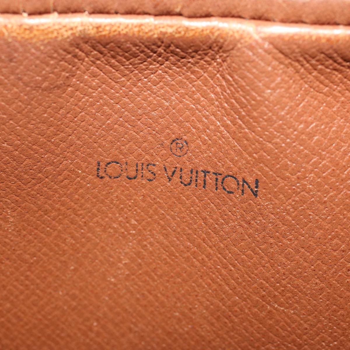 LOUIS VUITTON Monogram Marly Dragonne PM Clutch Bag M51827 LV am4548