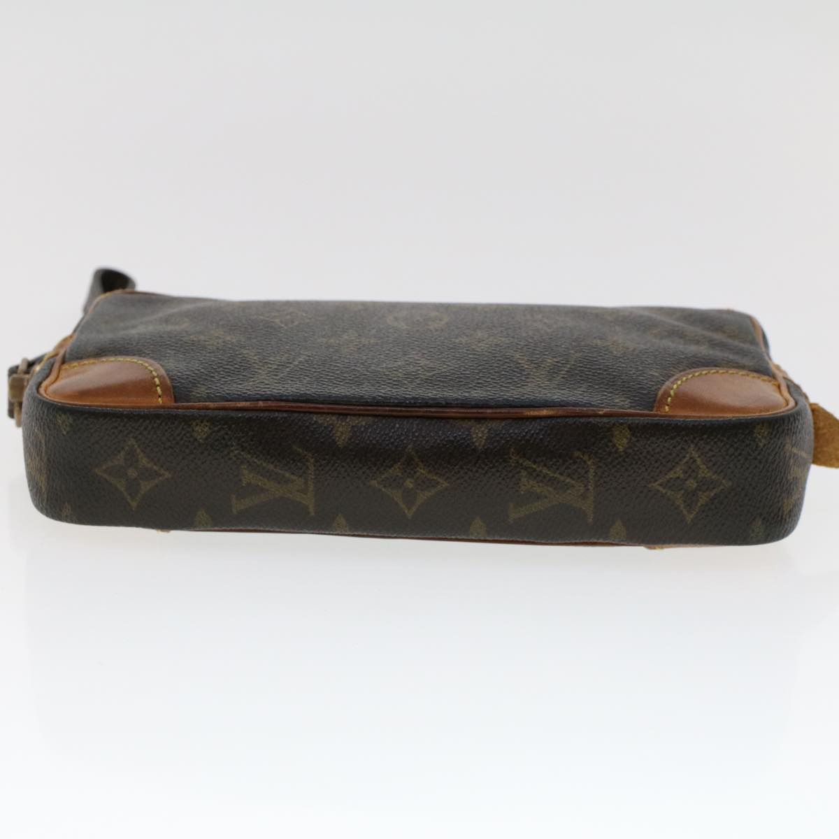 LOUIS VUITTON Monogram Marly Dragonne PM Clutch Bag M51827 LV am4548
