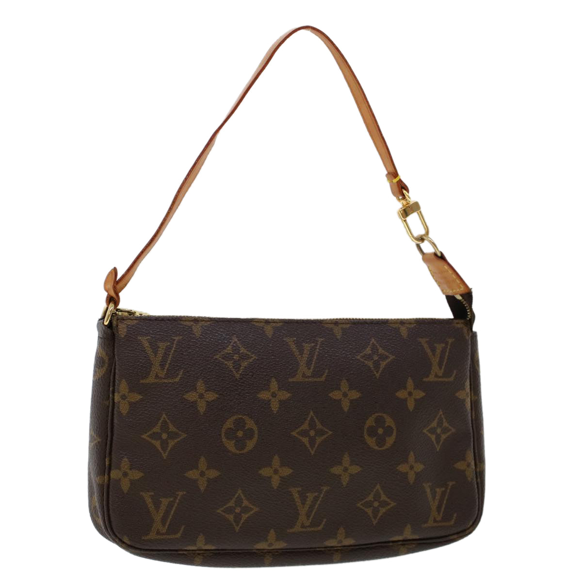 LOUIS VUITTON Monogram Pochette Accessoires Pouch M51980 LV am4558