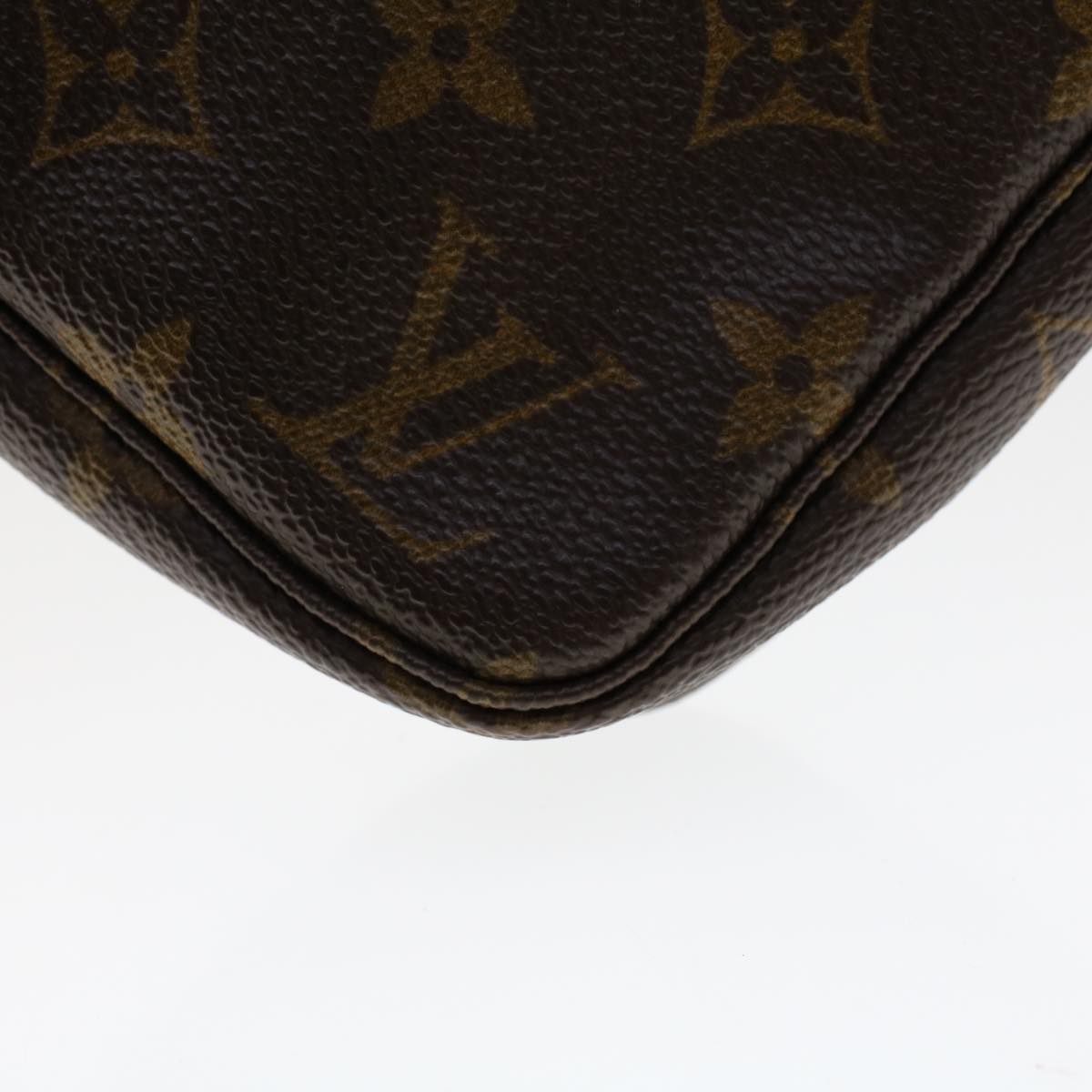 LOUIS VUITTON Monogram Pochette Accessoires Pouch M51980 LV am4558