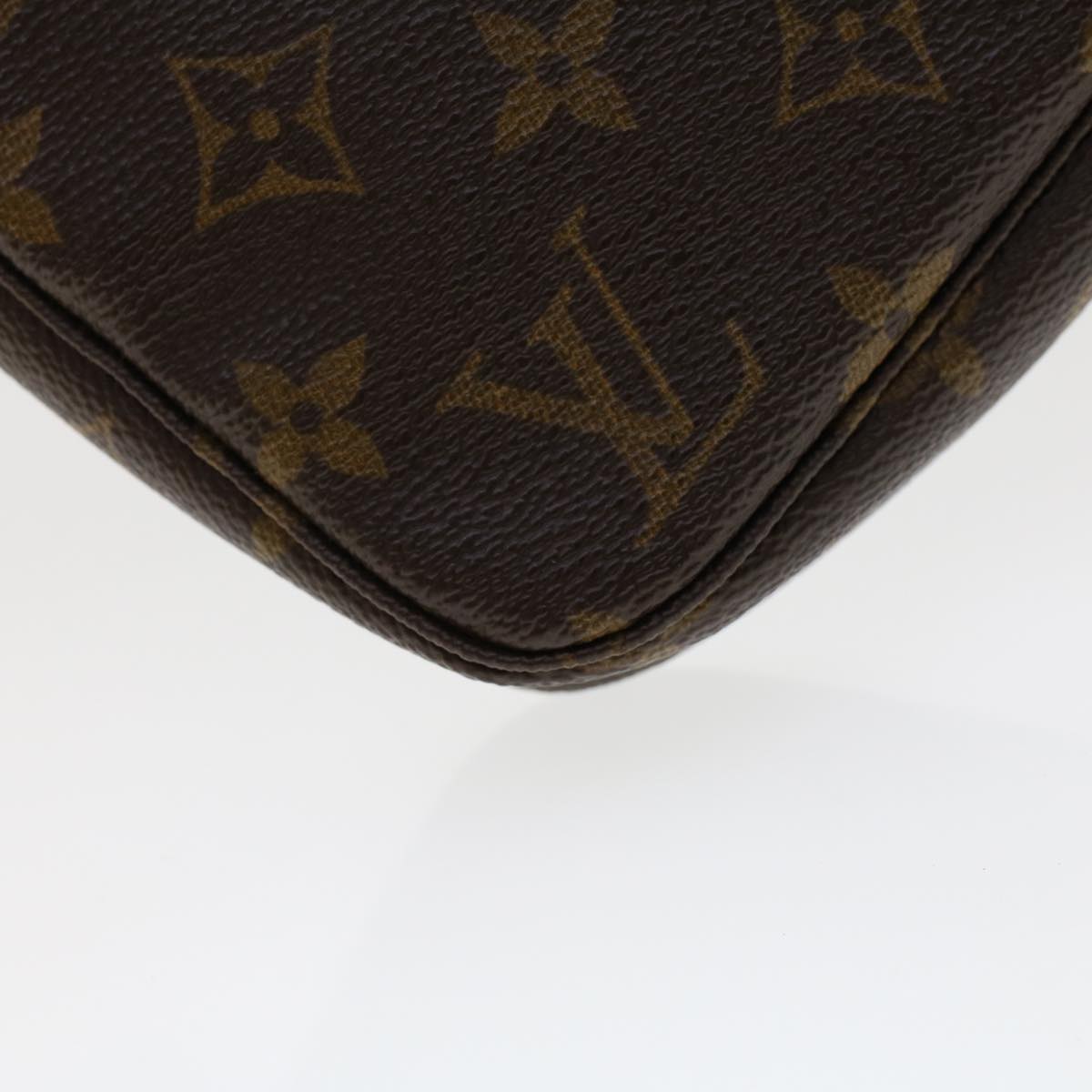 LOUIS VUITTON Monogram Pochette Accessoires Pouch M51980 LV am4558