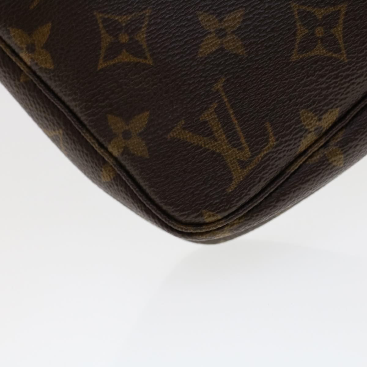 LOUIS VUITTON Monogram Pochette Accessoires Pouch M51980 LV am4558