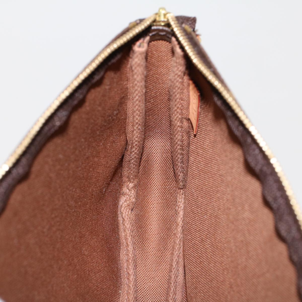 LOUIS VUITTON Monogram Pochette Accessoires Pouch M51980 LV am4558