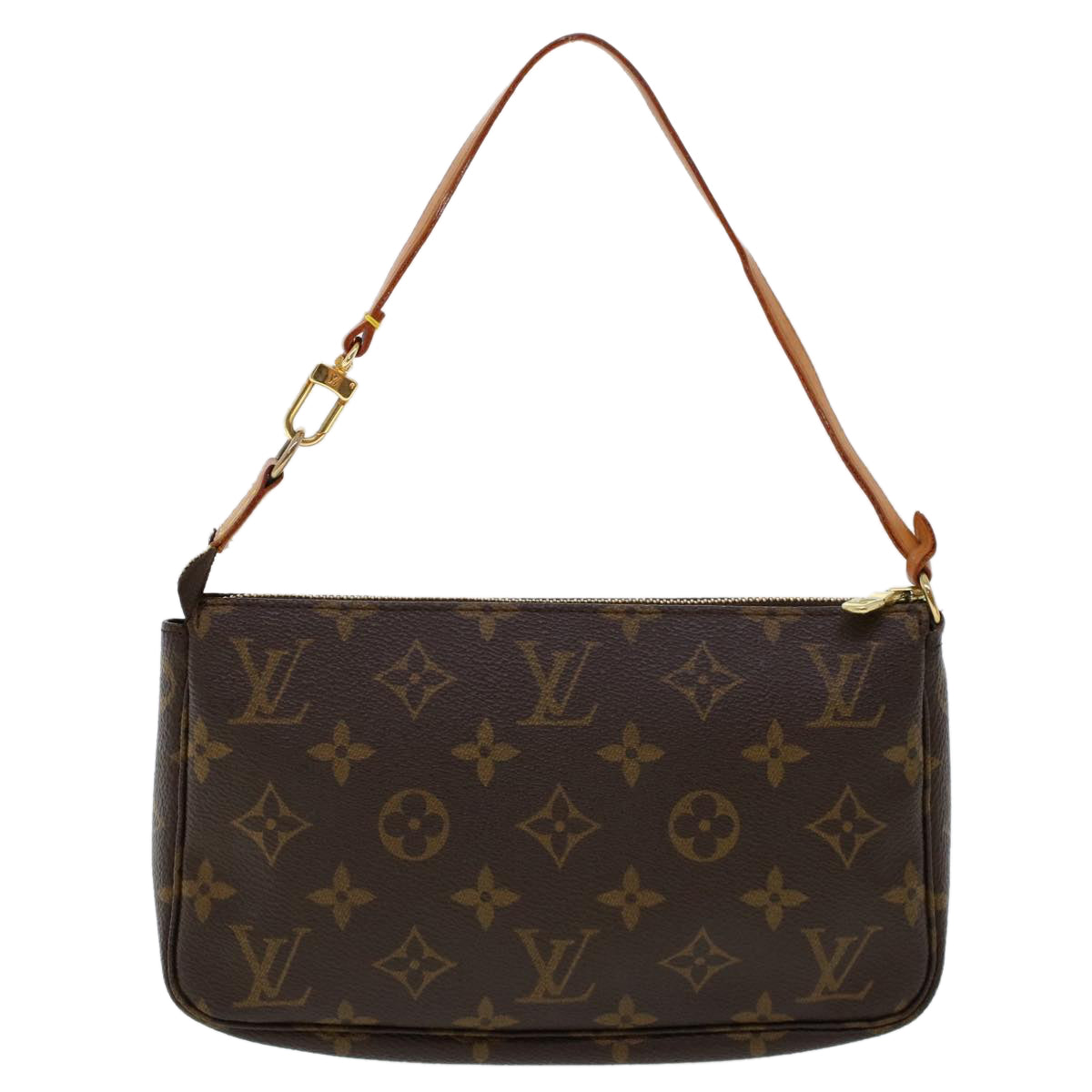 LOUIS VUITTON Monogram Pochette Accessoires Pouch M51980 LV am4558