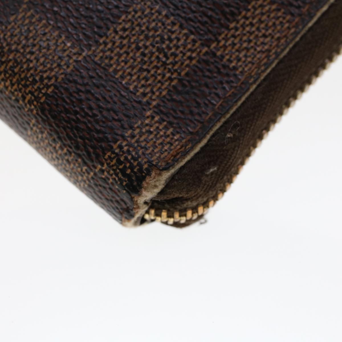 LOUIS VUITTON Damier Ebene Azur Zippy Wallet Long Wallet 2Set LV am4572