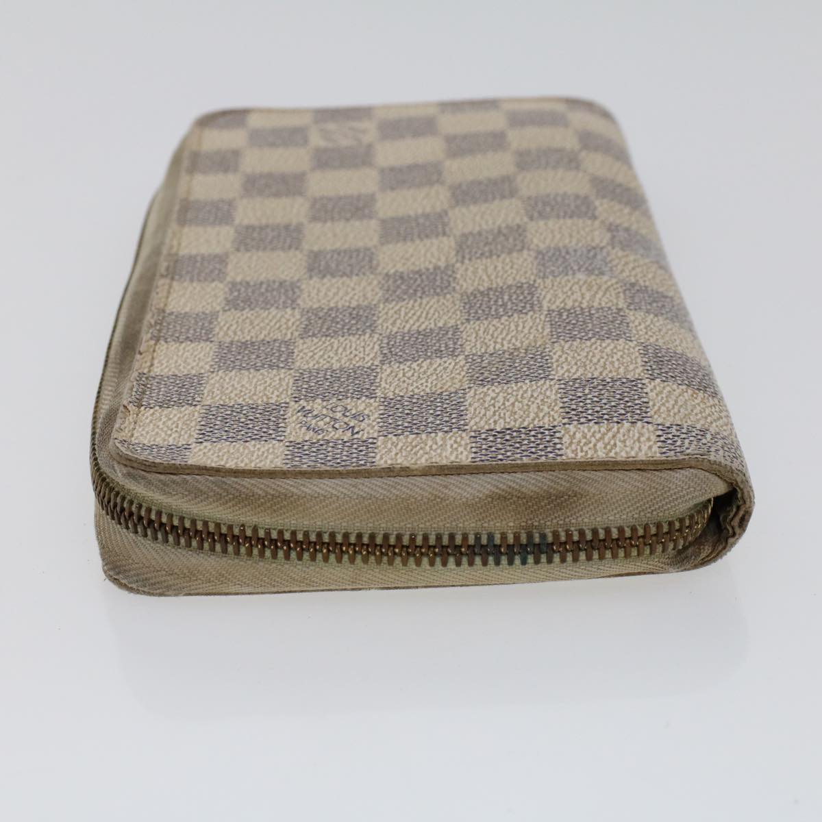 LOUIS VUITTON Damier Ebene Azur Zippy Wallet Long Wallet 2Set LV am4572