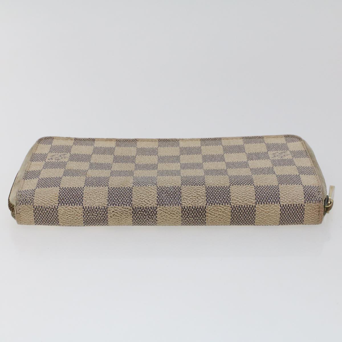 LOUIS VUITTON Damier Ebene Azur Zippy Wallet Long Wallet 2Set LV am4572