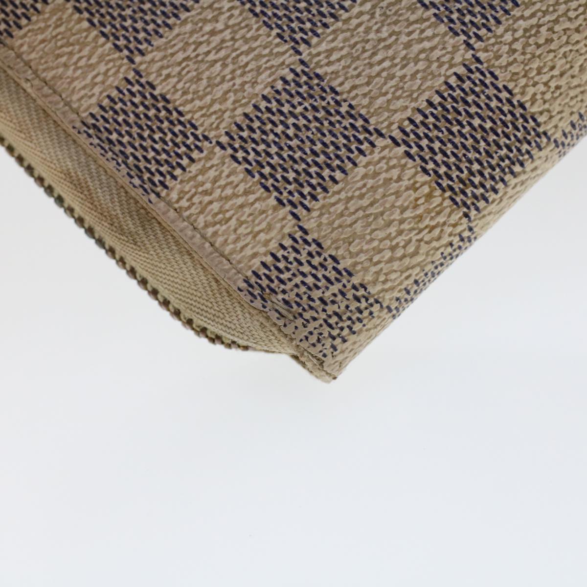 LOUIS VUITTON Damier Ebene Azur Zippy Wallet Long Wallet 2Set LV am4572
