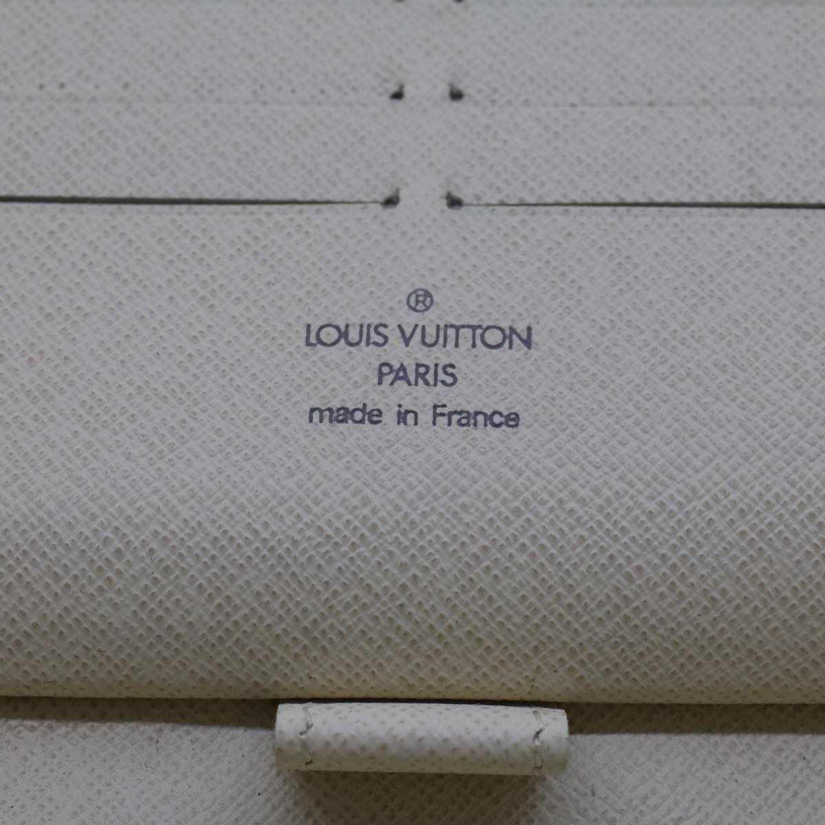 LOUIS VUITTON Damier Ebene Azur Zippy Wallet Long Wallet 2Set LV am4572