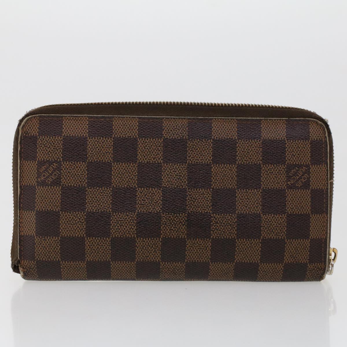 LOUIS VUITTON Damier Ebene Azur Zippy Wallet Long Wallet 2Set LV am4572