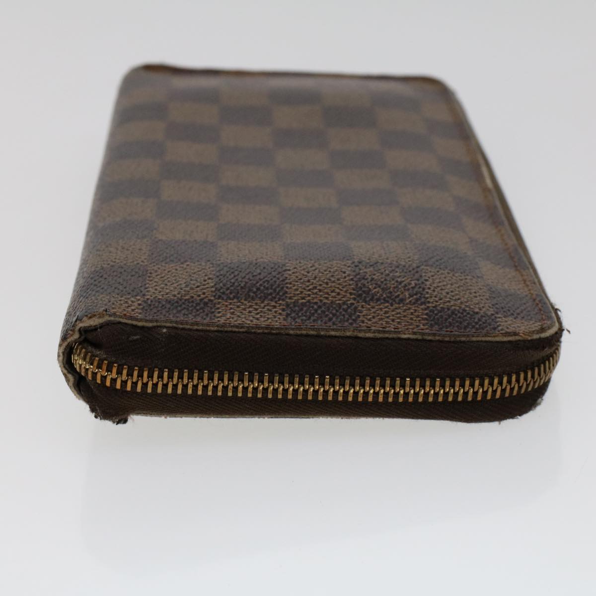 LOUIS VUITTON Damier Ebene Azur Zippy Wallet Long Wallet 2Set LV am4572