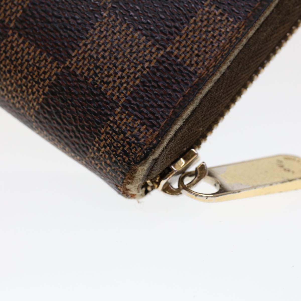 LOUIS VUITTON Damier Ebene Azur Zippy Wallet Long Wallet 2Set LV am4572