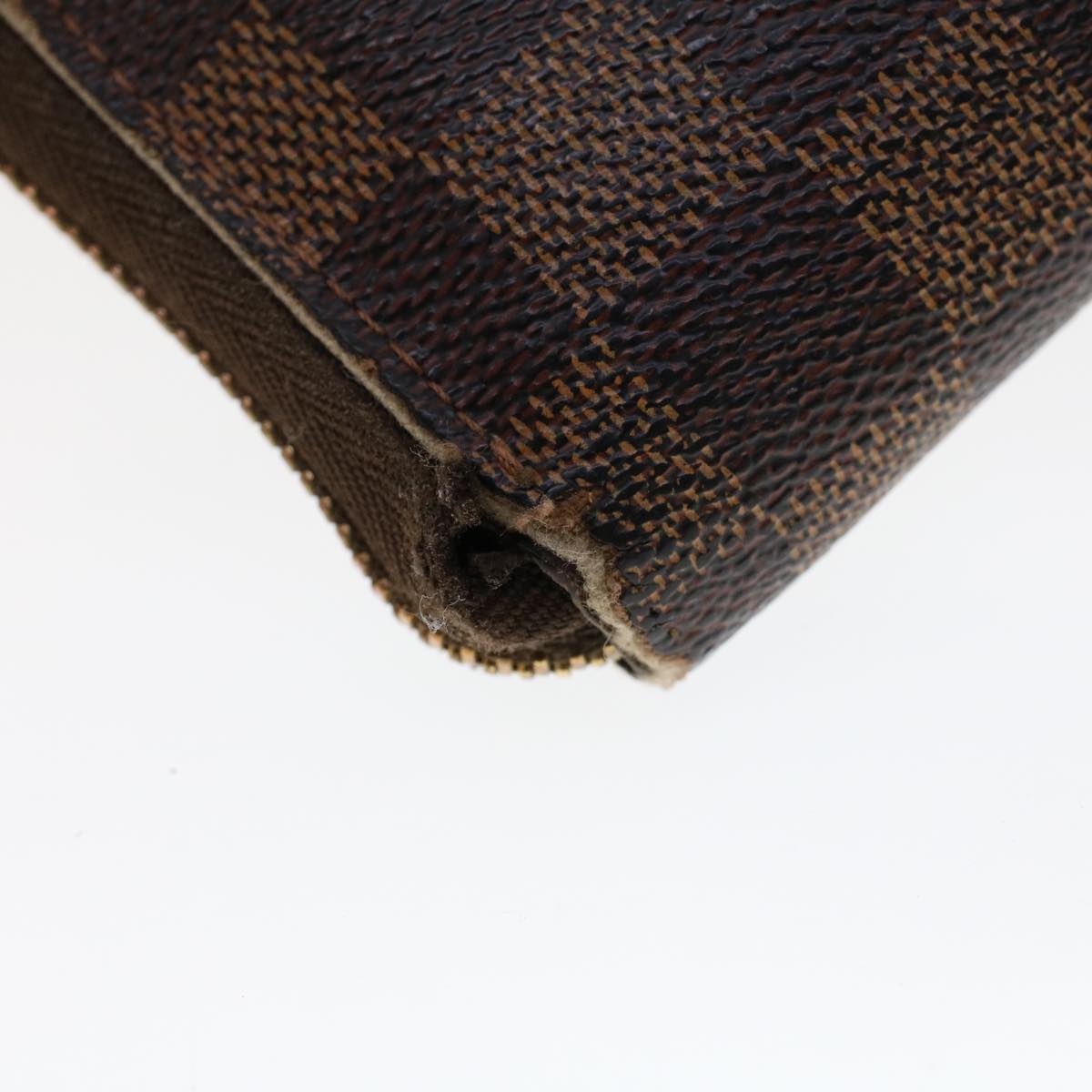 LOUIS VUITTON Damier Ebene Azur Zippy Wallet Long Wallet 2Set LV am4572